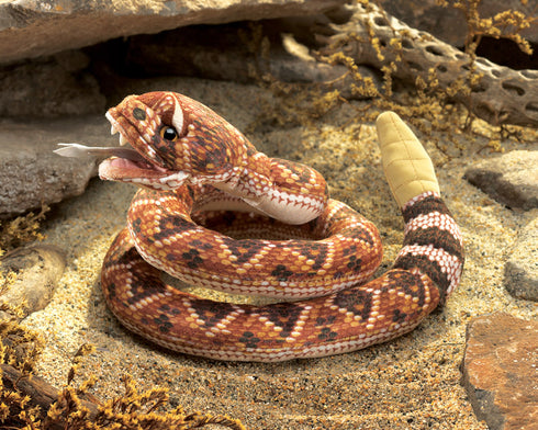FOLKMANIS PUPPETS - Rattlesnake Puppet